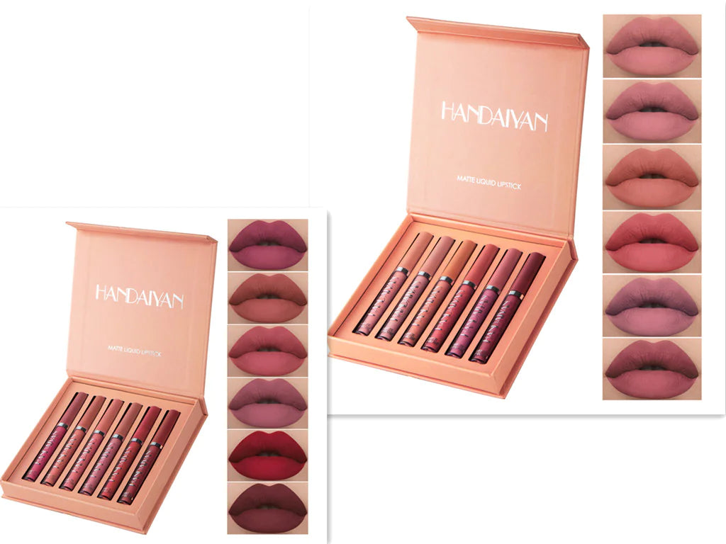 LuxMatte 6-Shade Lip Set
