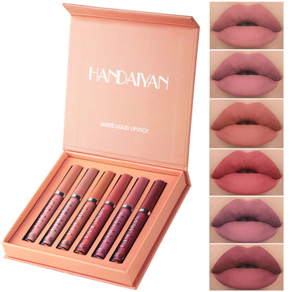 LuxMatte 6-Shade Lip Set