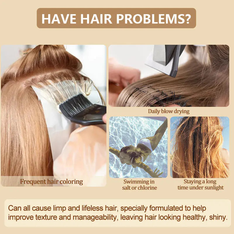 Frizz-Free Silky Hair Treatment