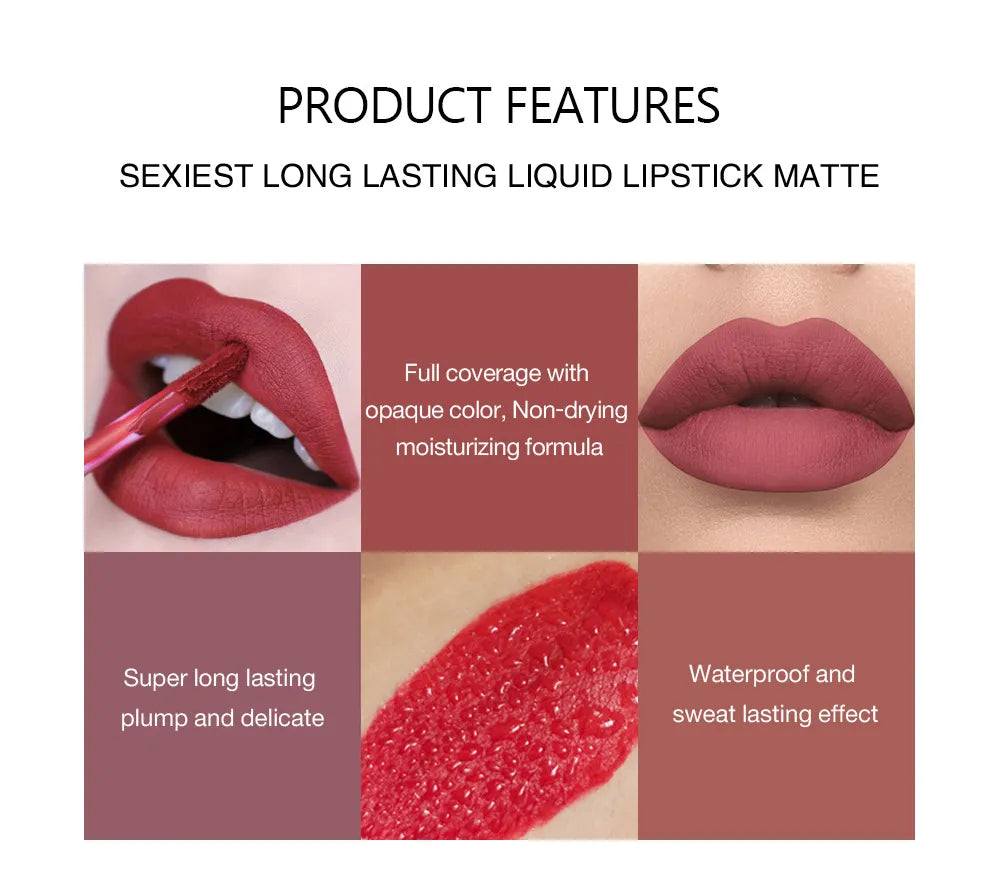 LuxMatte 6-Shade Lip Set