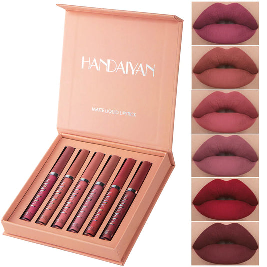 LuxMatte 6-Shade Lip Set