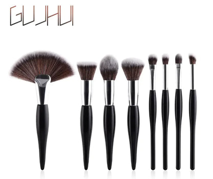 8-Piece Professional Makeup Brush Kit