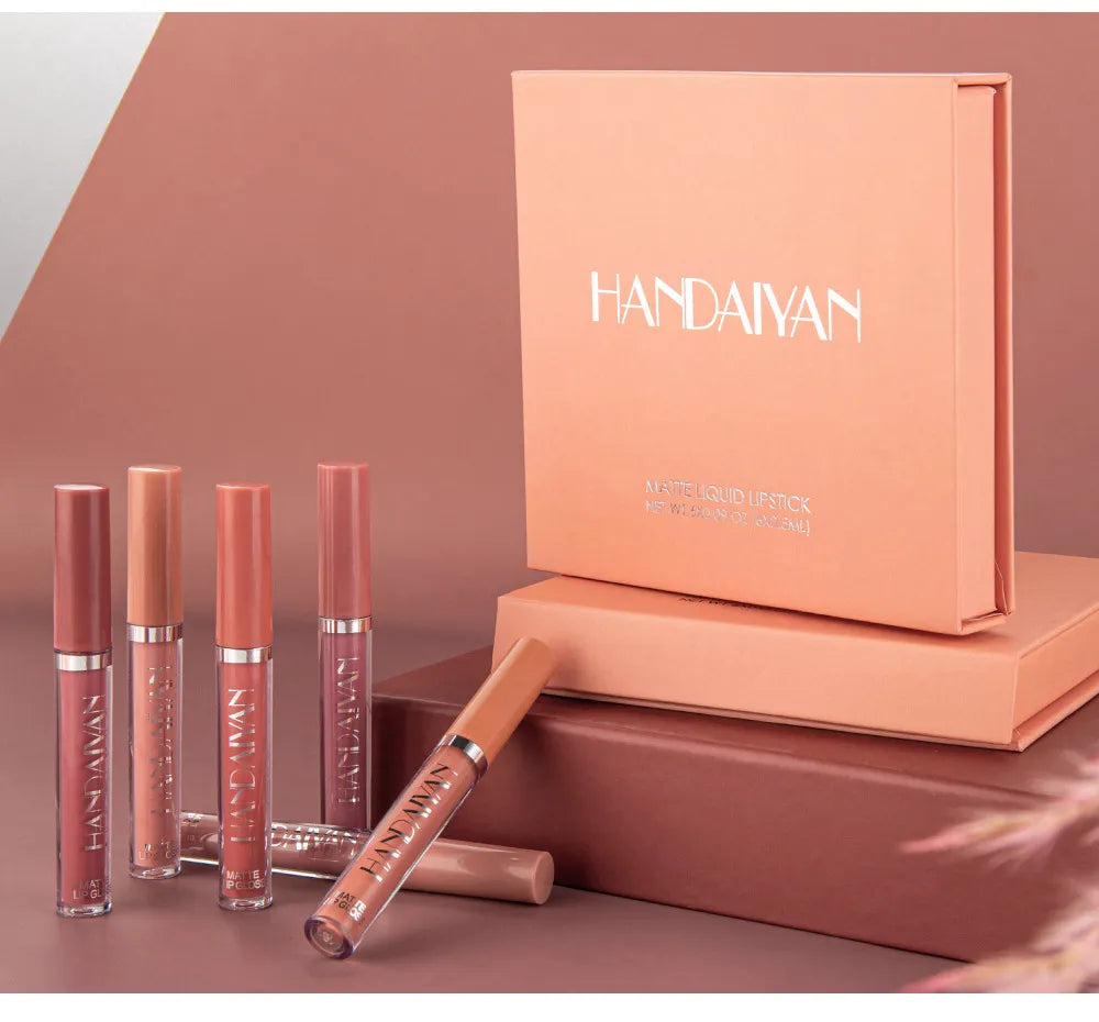 LuxMatte 6-Shade Lip Set