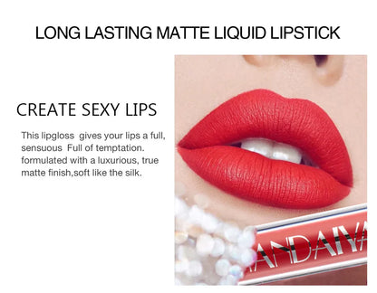 LuxMatte 6-Shade Lip Set