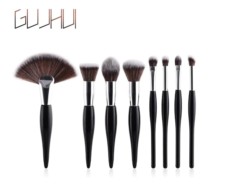 8-Piece Professional Makeup Brush Kit